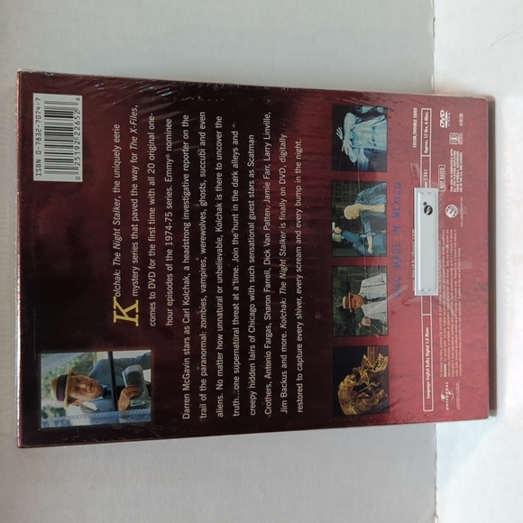 Universal Studios Kolchak: The Night Stalker DVD 3 Disc Set - New in Wrapper - Picture 2 of 6